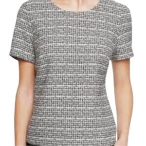 Express Textured Tweed Blouse